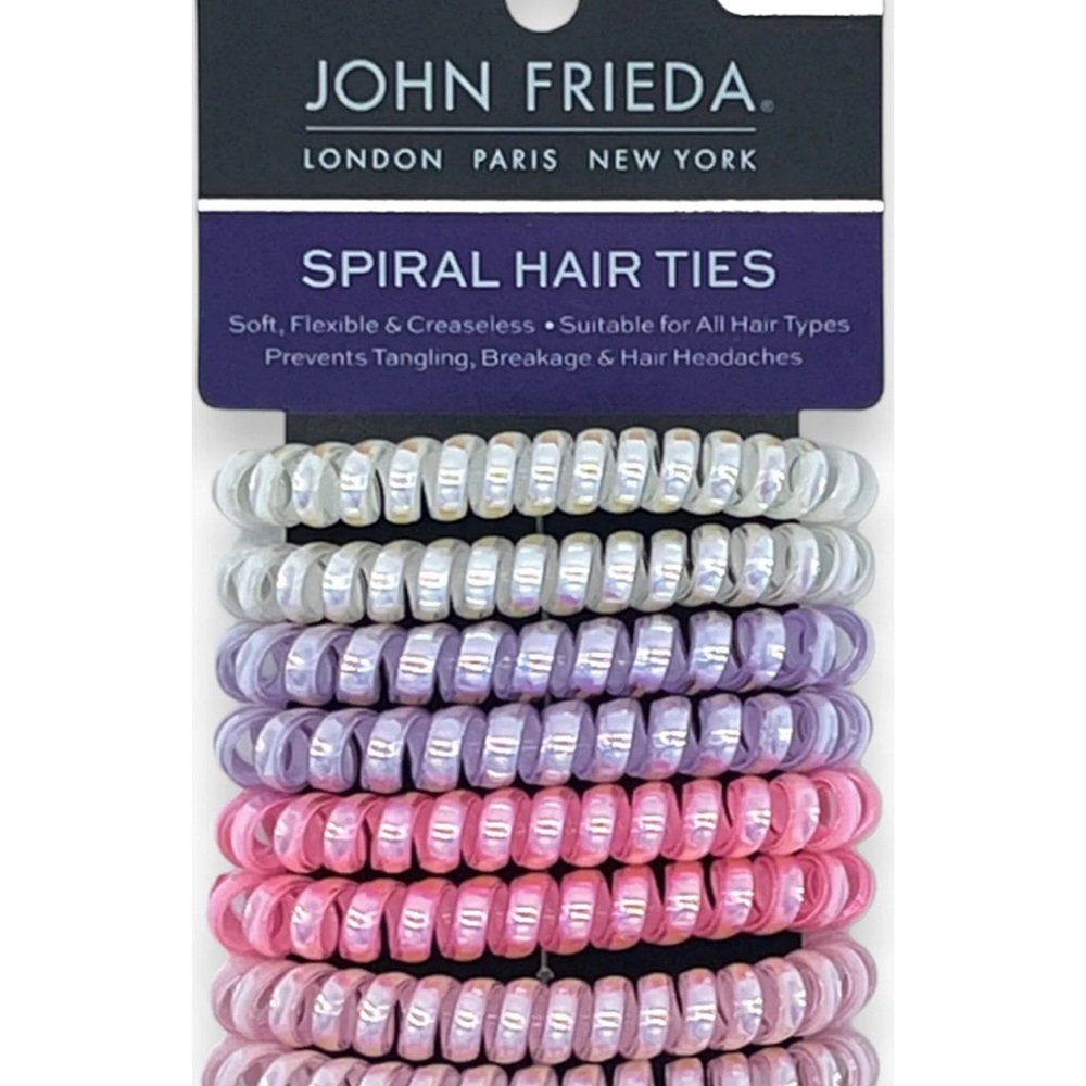 John Frieda Spiral Hair Ties - Multicolor Set